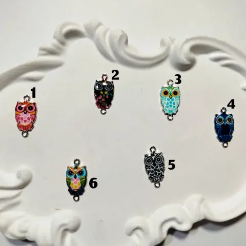 مینا کاری طرح جغد