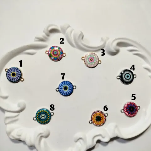 مینا کاری طرح چشم نظر