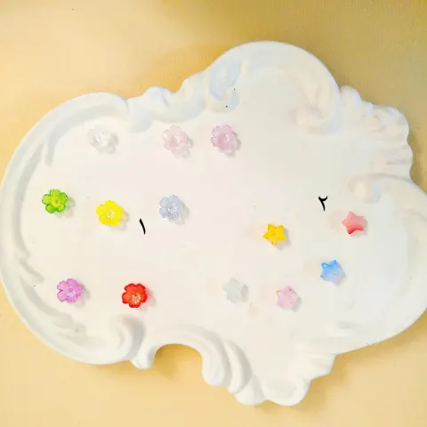 ستاره و گل بین کاری