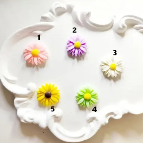 گل داوودی خمیری