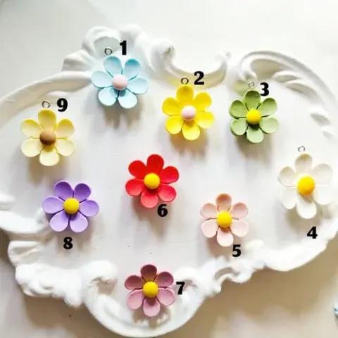 گل بابونه خمیری