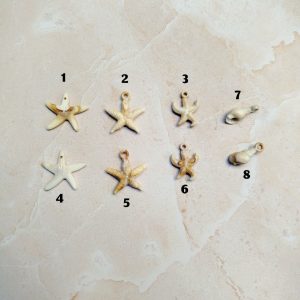 اویز ستاره دریایی و صدف گوش ماهی